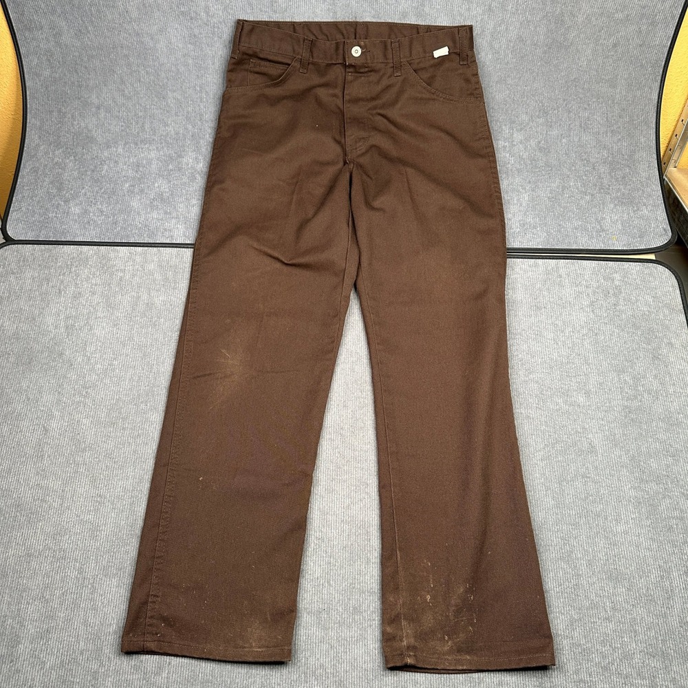 Dickies Occupational Wear Brown Work Pants W216HC3 Mens 34x34 Straight Leg Y2k